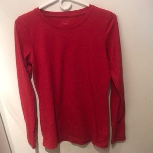 Like New Cardinal Res Sporty Long Sleeve Tshirt Mossimo Casual Tee